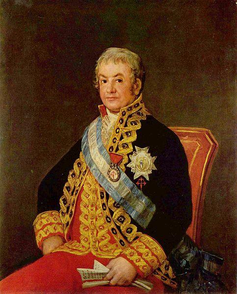 Francisco de Goya Josa Antonio Caballero oil painting picture